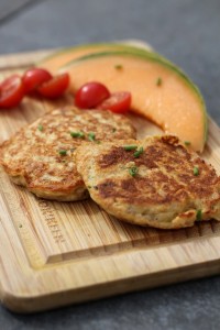 Galettes de flocons d’avoine et thon