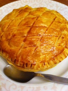 » Galette crème d’amande-poire-chocolat