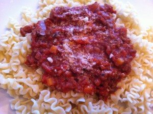 » Festonatis à la bolognaise épicée