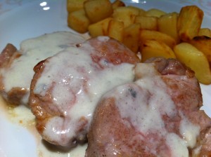 » Filet mignon de porc sauce au Roquefort