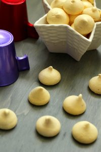 Petites meringues au citron