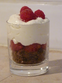 verrines framboise-chocolat