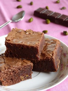 » Brownie noix de pécan pistache