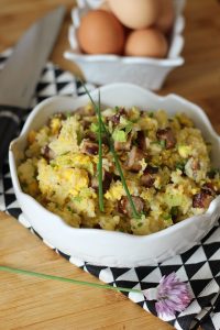 Riz frit aux chipolatas