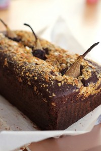 Cake choco poire