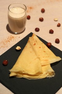 » Crêpes au lait de noisette