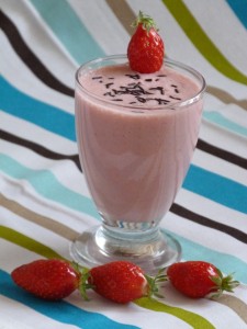 » Smoothies à la fraise