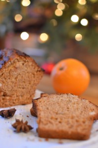 » Pain d’épice orange et noix