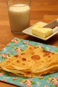» crêpes vanillées