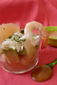 » Verrine fraîcheur crevette dormeur